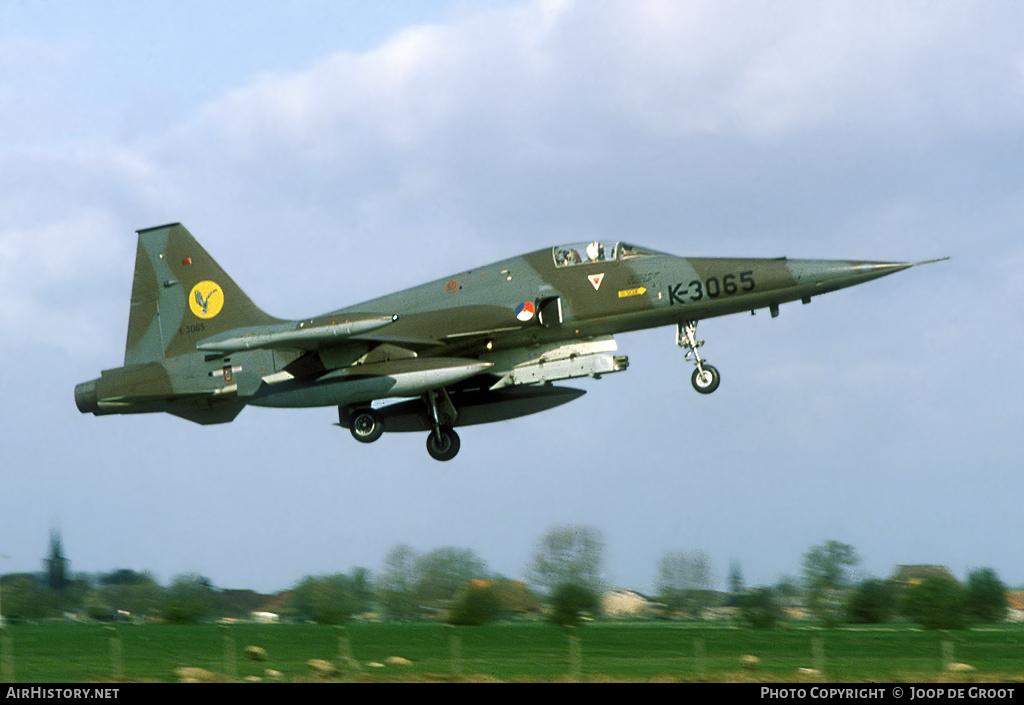 Aircraft Photo of K-3065 | Canadair NF-5A | Netherlands - Air Force | AirHistory.net #57577
