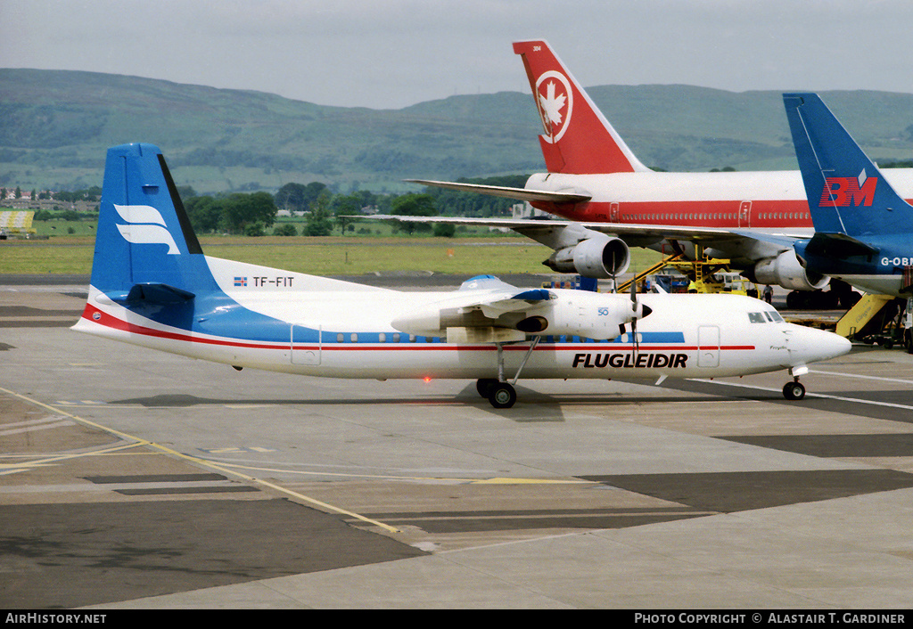 Aircraft Photo of TF-FIT | Fokker 50 | Flugleiðir - Icelandair | AirHistory.net #57585