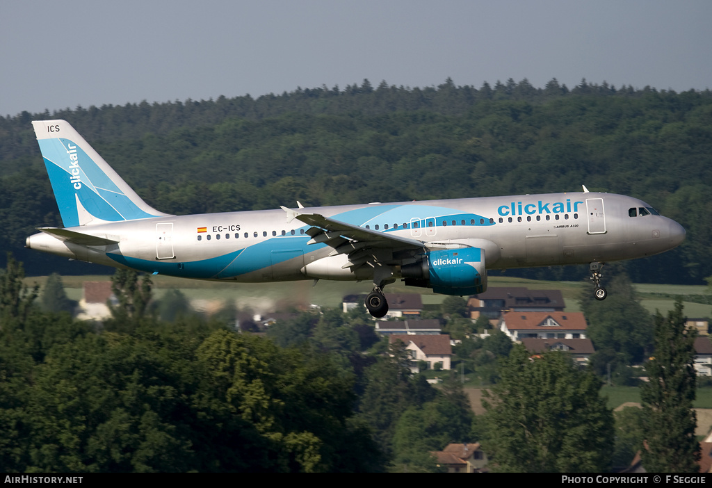 Aircraft Photo of EC-ICS | Airbus A320-211 | Clickair | AirHistory.net #57586