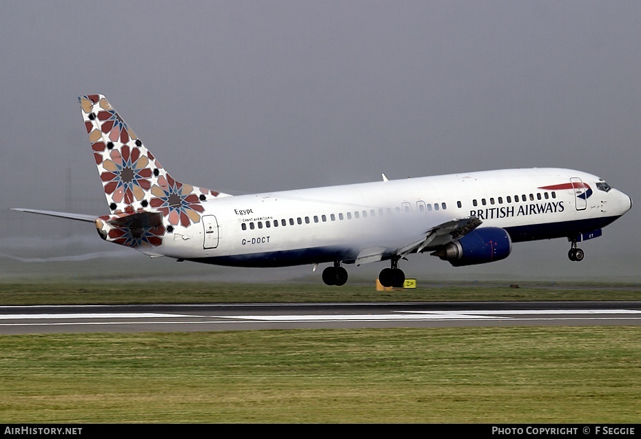 Aircraft Photo of G-DOCT | Boeing 737-436 | British Airways | AirHistory.net #57600