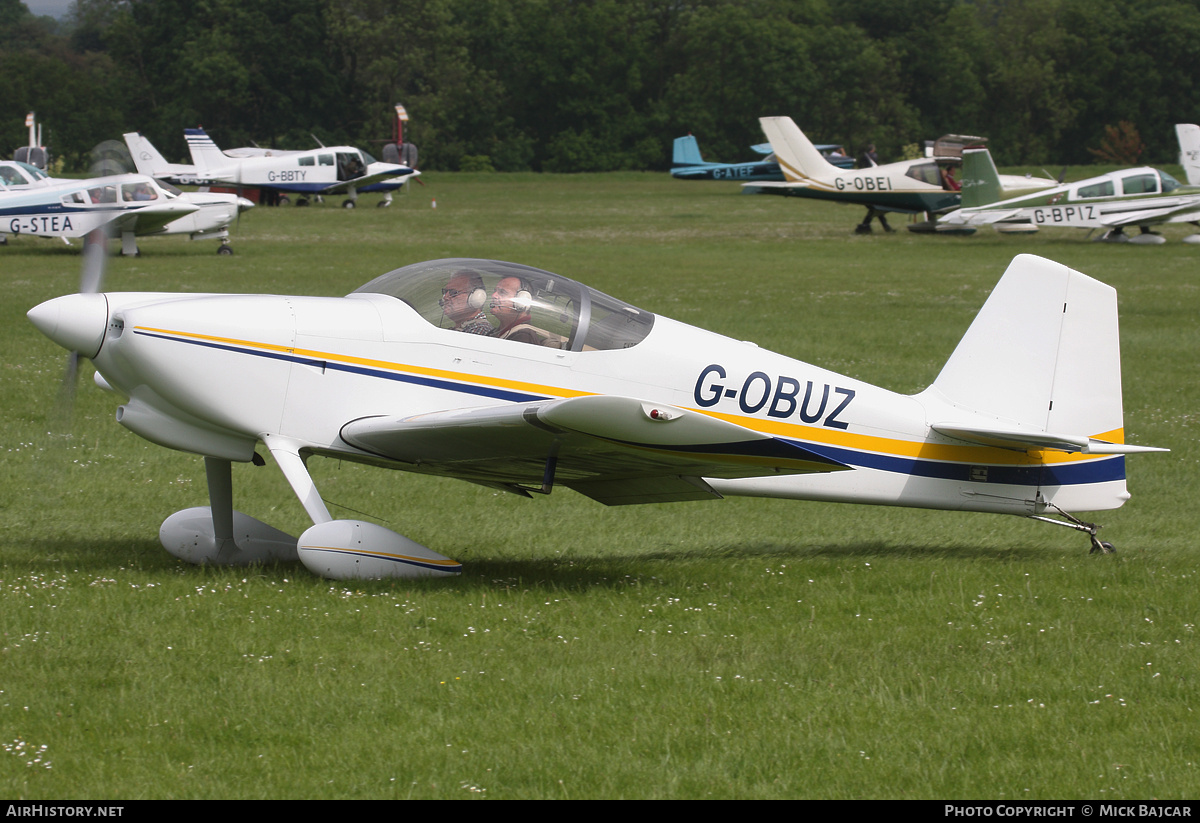 Aircraft Photo of G-OBUZ | Van's RV-6 | AirHistory.net #57601
