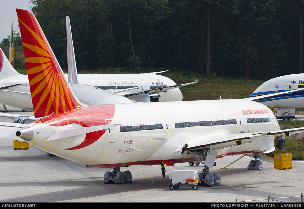 Aircraft Photo of VT-ANC | Boeing 787-8 Dreamliner | Air India | AirHistory.net #57620