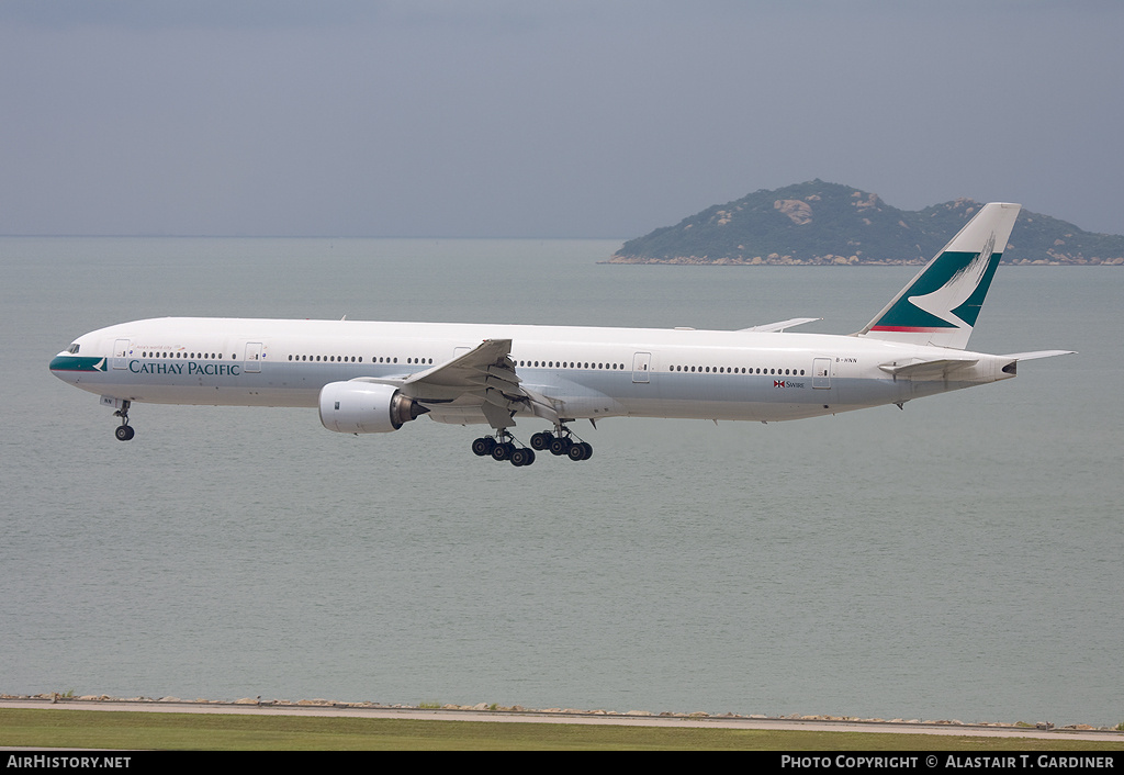 Aircraft Photo of B-HNN | Boeing 777-367 | Cathay Pacific Airways | AirHistory.net #57623