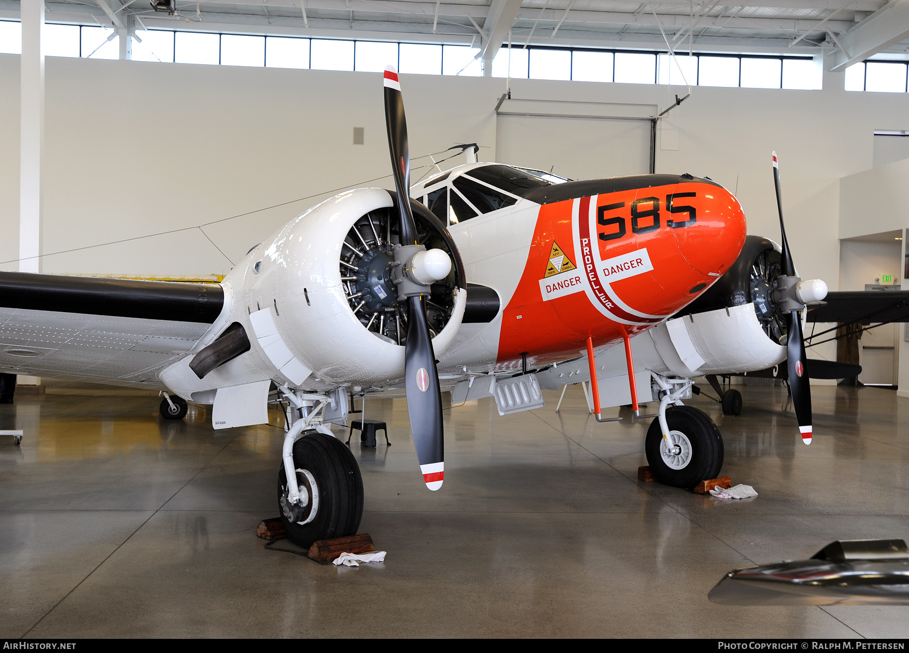 Aircraft Photo of N585PB / 29585 | Beech RC-45J Expeditor | USA - Navy | AirHistory.net #57654