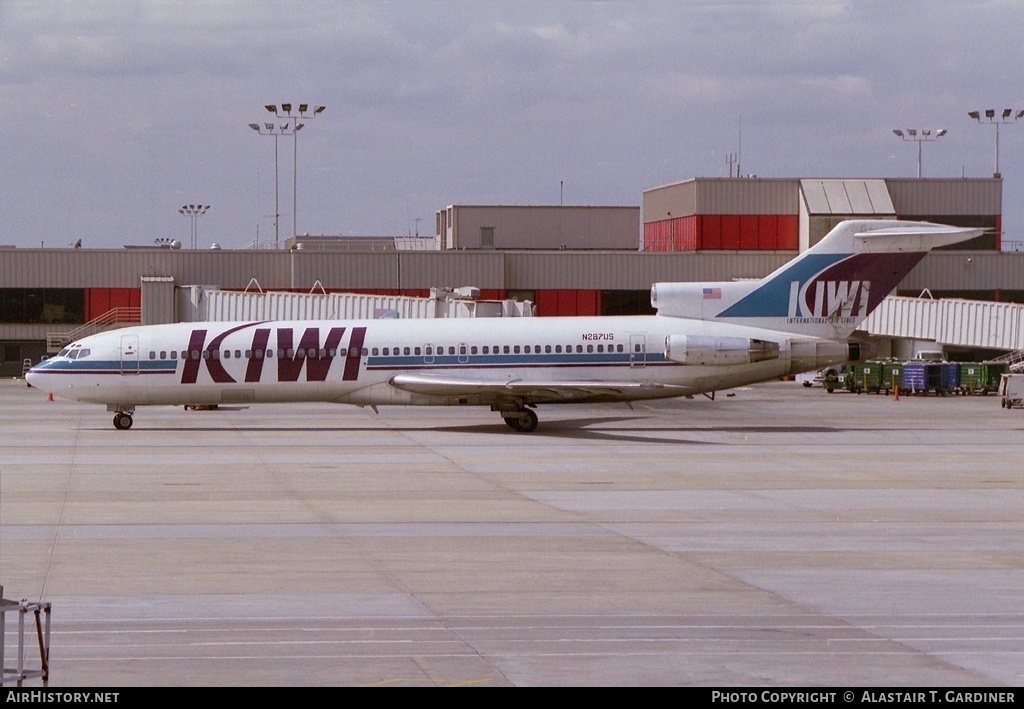 Aircraft Photo of N267US | Boeing 727-251 | Kiwi International Airlines | AirHistory.net #57672