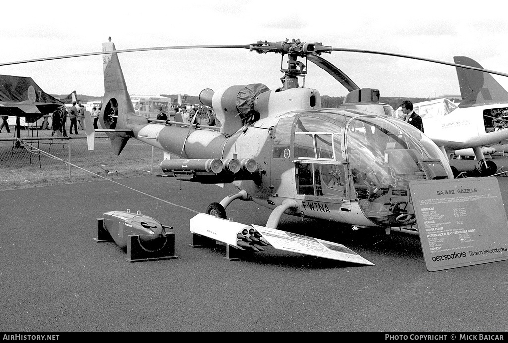 Aircraft Photo of F-WTNA | Aerospatiale SA-342L Gazelle | AirHistory.net #57694