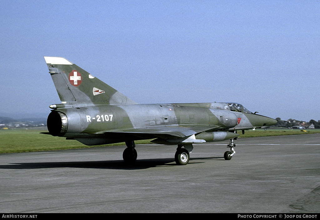 Aircraft Photo of R-2107 | Dassault Mirage IIIRS | Switzerland - Air Force | AirHistory.net #57712