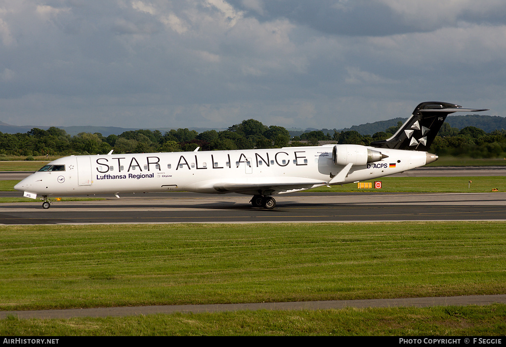 Aircraft Photo of D-ACPS | Bombardier CRJ-701ER (CL-600-2C10) | Lufthansa Regional | AirHistory.net #57713