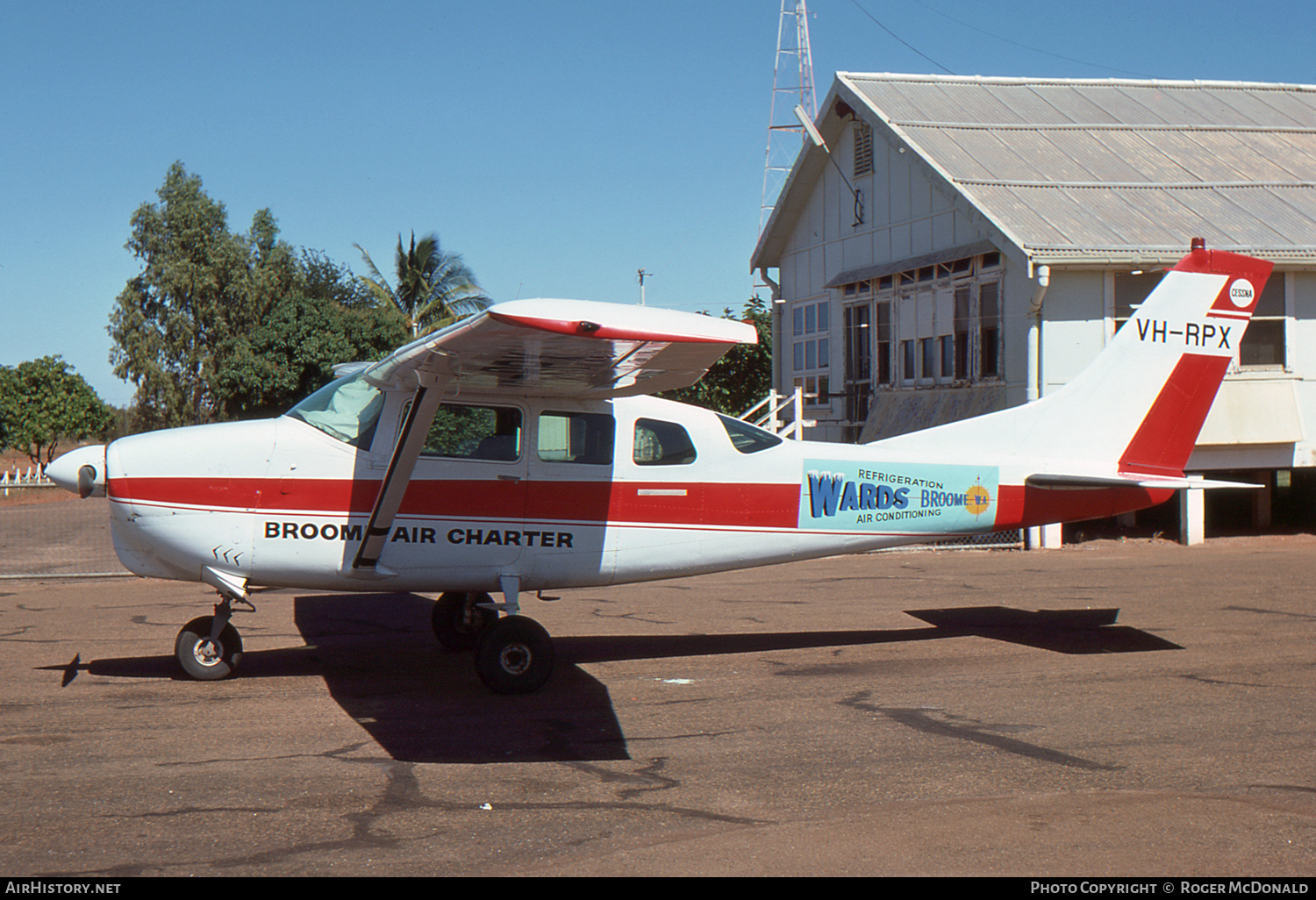 Aircraft Photo of VH-RPX | Cessna U206A Super Skywagon | Broome Air Charter | AirHistory.net #57738