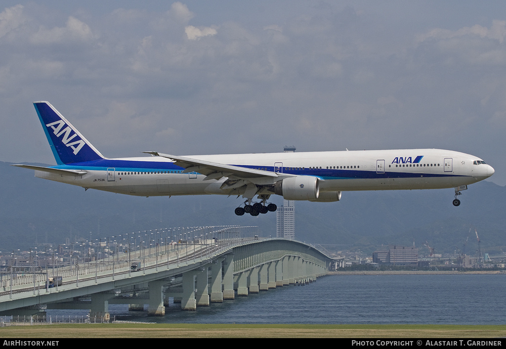 Aircraft Photo of JA753A | Boeing 777-381 | All Nippon Airways - ANA | AirHistory.net #57740