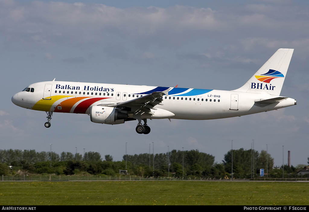 Aircraft Photo of LZ-BHB | Airbus A320-211 | Balkan Holidays Air - BH Air | AirHistory.net #57756