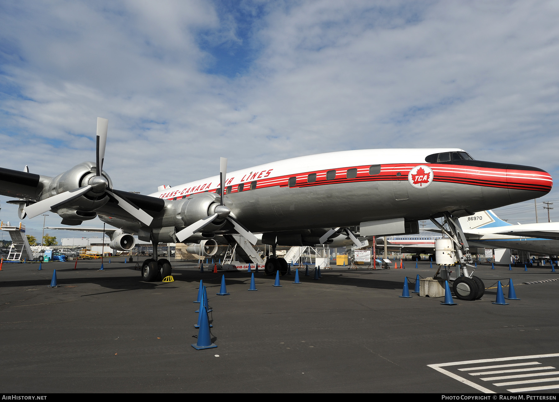 Aircraft Photo of CF-TGE | Lockheed L-1049G Super Constellation | Trans-Canada Air Lines - TCA | AirHistory.net #57759