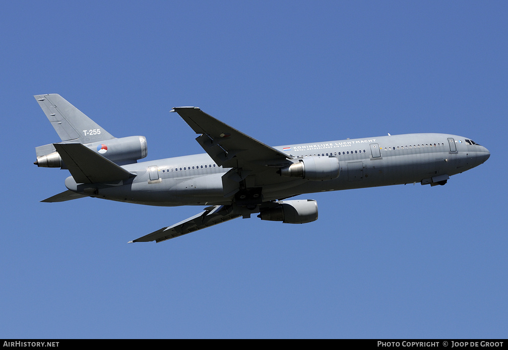 Aircraft Photo of T-255 | McDonnell Douglas DC-10-30CF | Netherlands - Air Force | AirHistory.net #57761