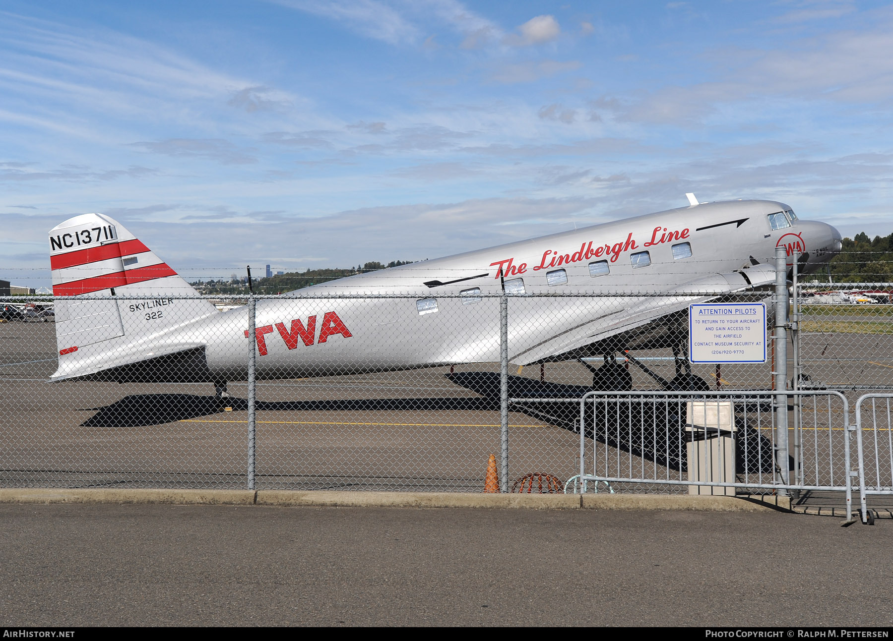 Aircraft Photo of N13711 / NC13711 | Douglas DC-2-118B | TWA - Transcontinental and Western Air | AirHistory.net #57763