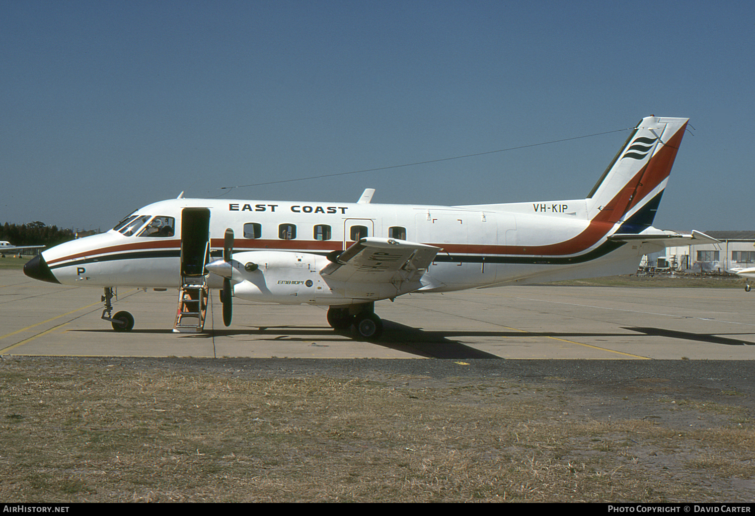 Aircraft Photo of VH-KIP | Embraer EMB-110P1 Bandeirante | East Coast Airlines | AirHistory.net #57764
