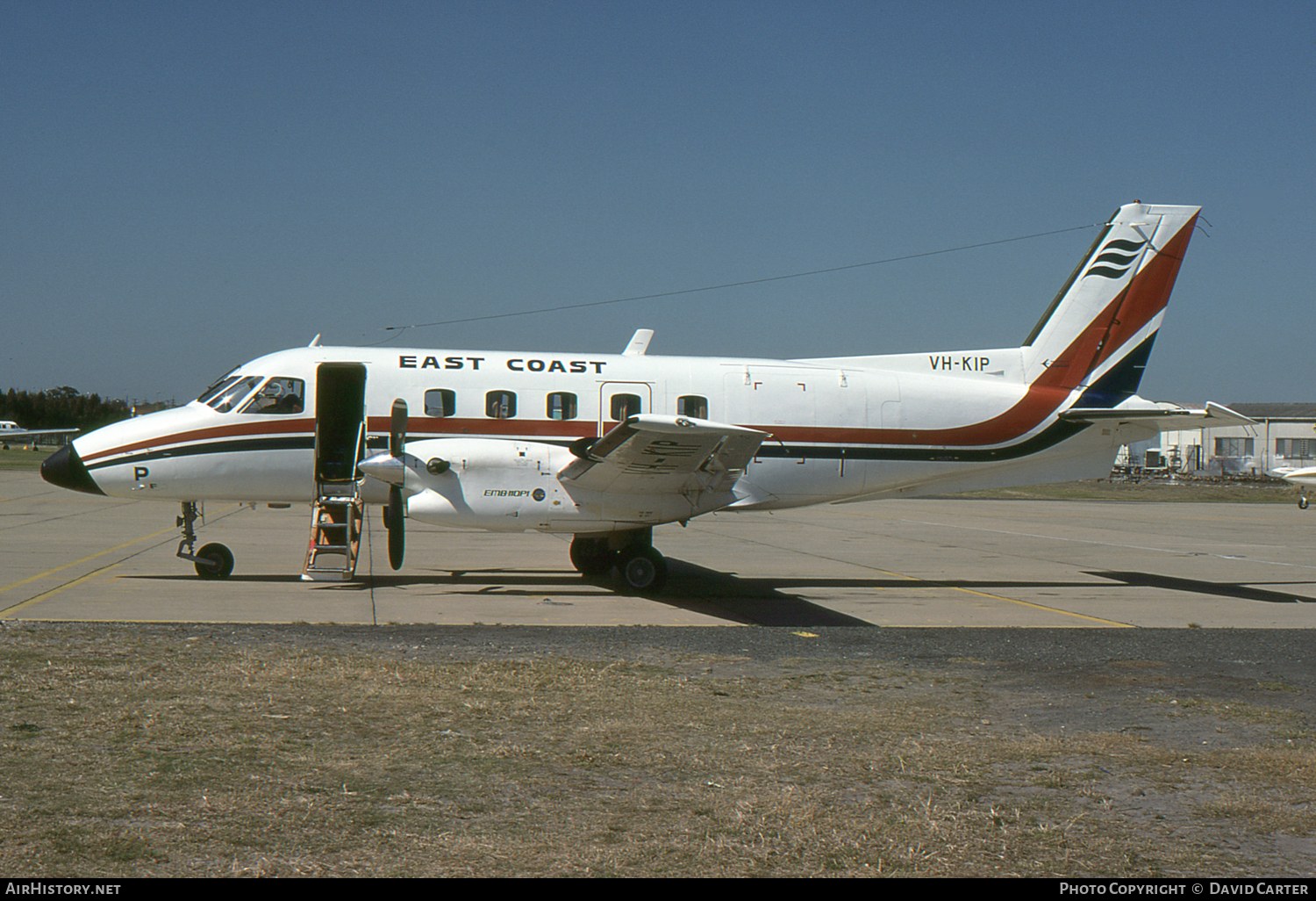 Aircraft Photo of VH-KIP | Embraer EMB-110P1 Bandeirante | East Coast Airlines | AirHistory.net #57764