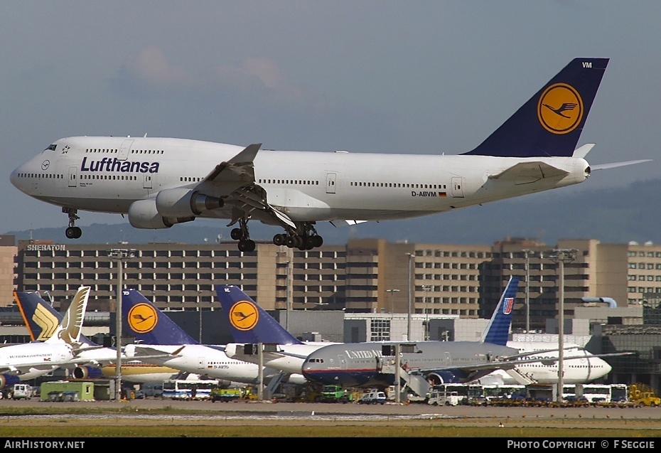 Aircraft Photo of D-ABVM | Boeing 747-430 | Lufthansa | AirHistory.net #57767