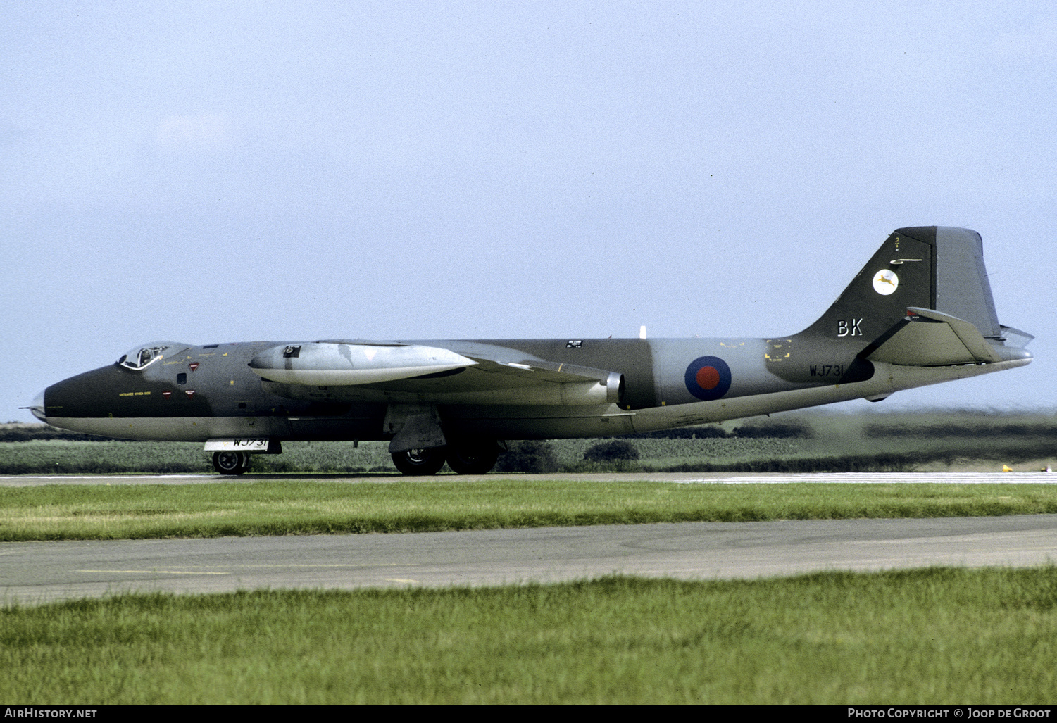 Aircraft Photo of WJ731 | English Electric Canberra B2T | UK - Air Force | AirHistory.net #57773