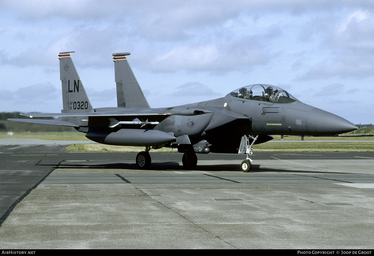 Aircraft Photo of 91-0320 / AF91-0320 | McDonnell Douglas F-15E Strike Eagle | USA - Air Force | AirHistory.net #57776