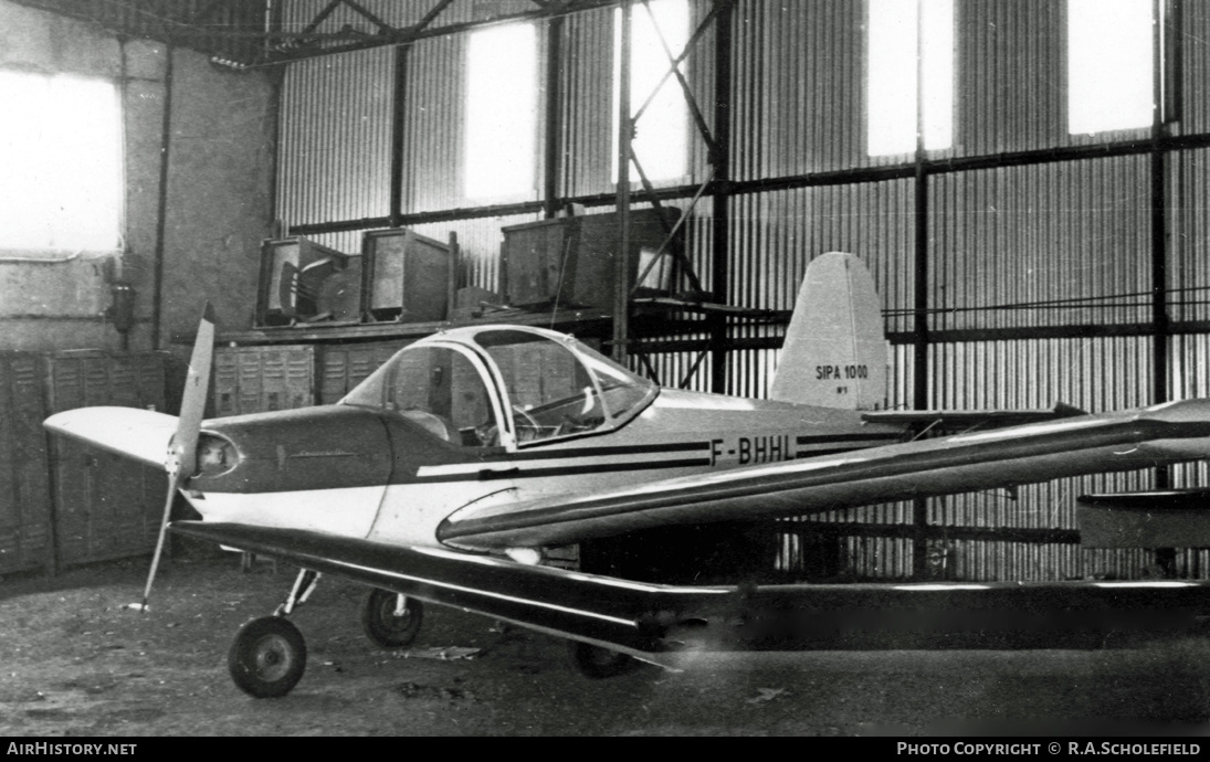 Aircraft Photo of F-BHHL | SIPA S-1000 Coccinelle | AirHistory.net #57777