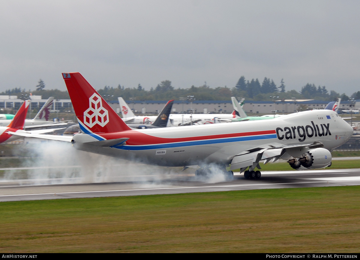 Aircraft Photo of N803BA | Boeing 747-8R7F/SCD | Cargolux | AirHistory.net #57781