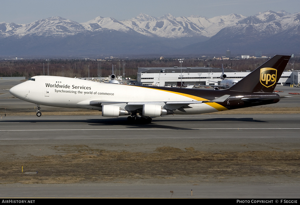 Aircraft Photo of N577UP | Boeing 747-44AF/SCD | United Parcel Service - UPS | AirHistory.net #57793