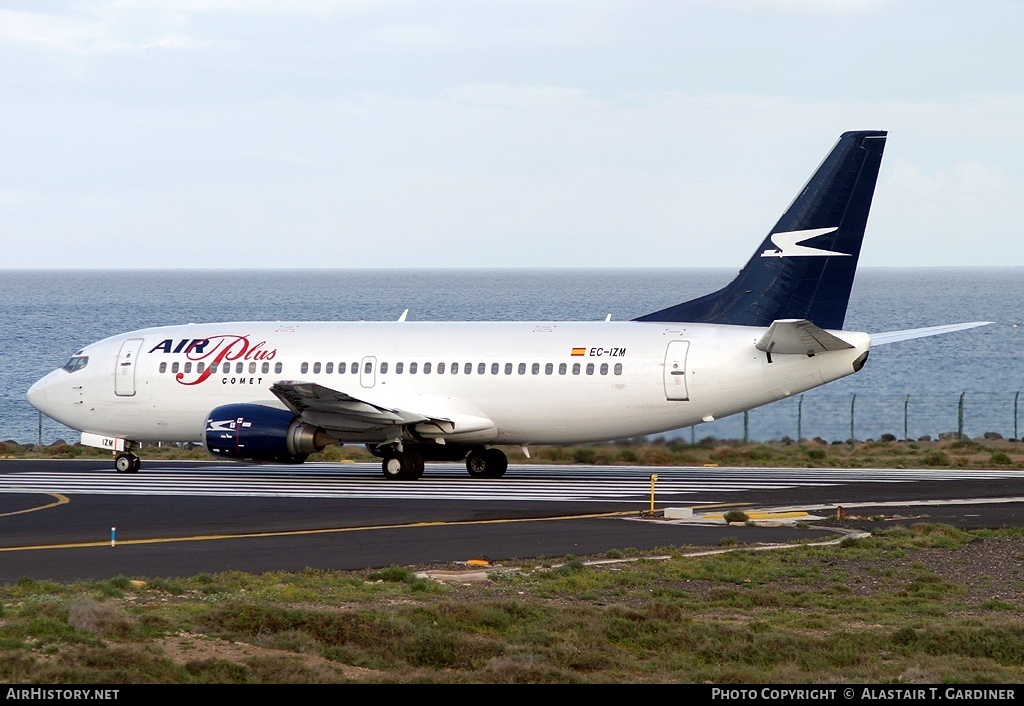 Aircraft Photo of EC-IZM | Boeing 737-33A | Air Plus Comet | AirHistory.net #57801