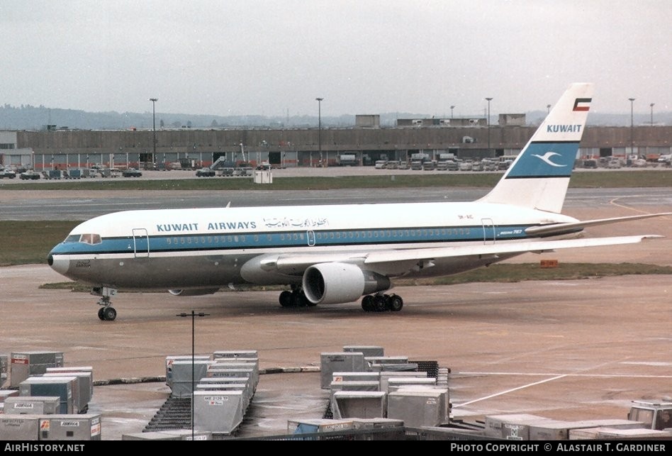 Aircraft Photo of 9K-AIC | Boeing 767-269/ER | Kuwait Airways | AirHistory.net #57806