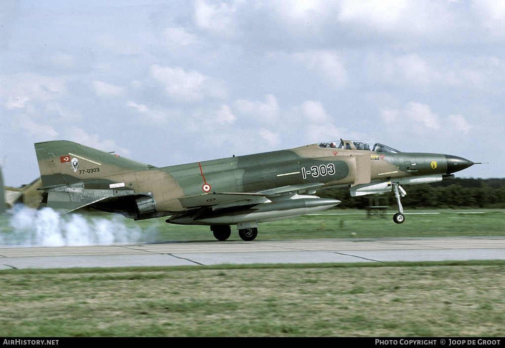 Aircraft Photo of 77-0303 | McDonnell Douglas F-4E Phantom II | Turkey - Air Force | AirHistory.net #57820