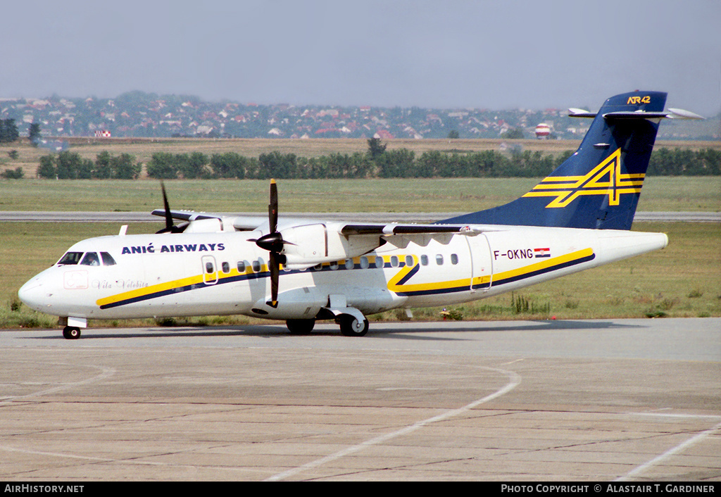 Aircraft Photo of F-OKNG | ATR ATR-42-300 | Anic Airways | AirHistory.net #57827