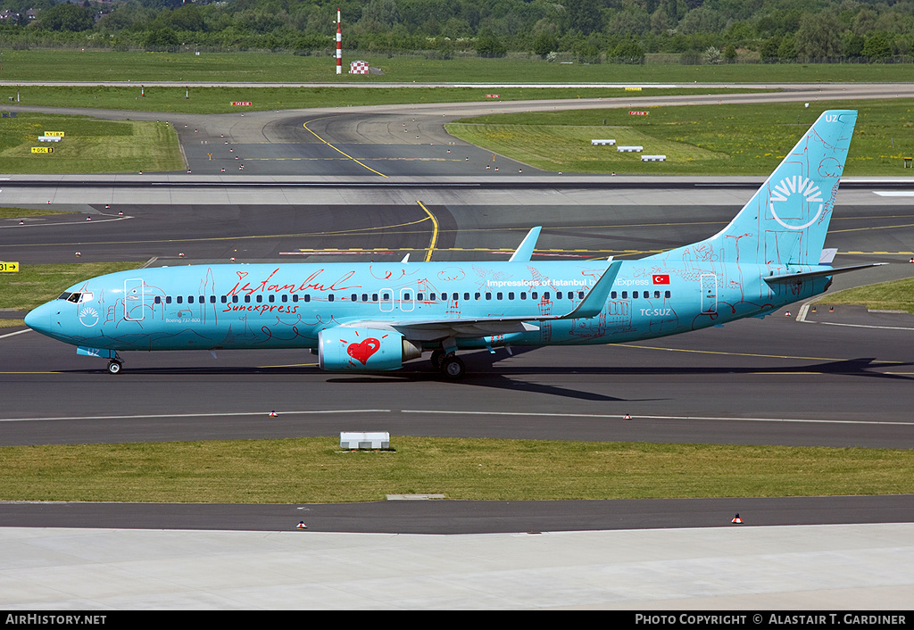 Aircraft Photo of TC-SUZ | Boeing 737-8HX | SunExpress | AirHistory.net #57845