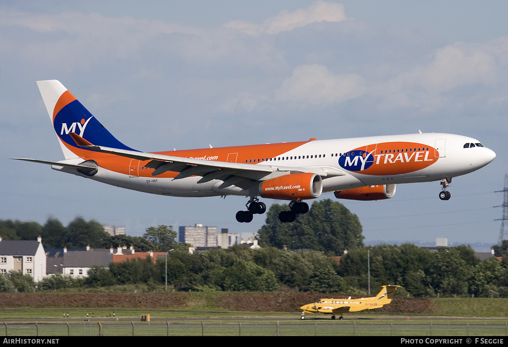 Aircraft Photo of OY-VKF | Airbus A330-243 | MyTravel Airways | AirHistory.net #57850