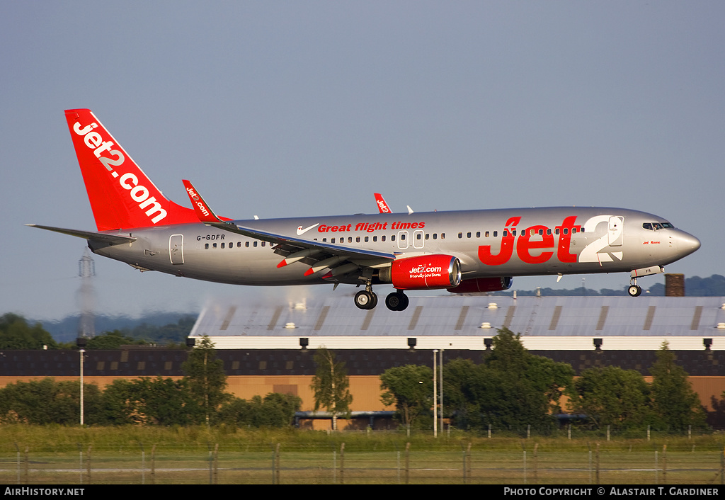 Aircraft Photo of G-GDFR | Boeing 737-8Z9 | Jet2 | AirHistory.net #57852