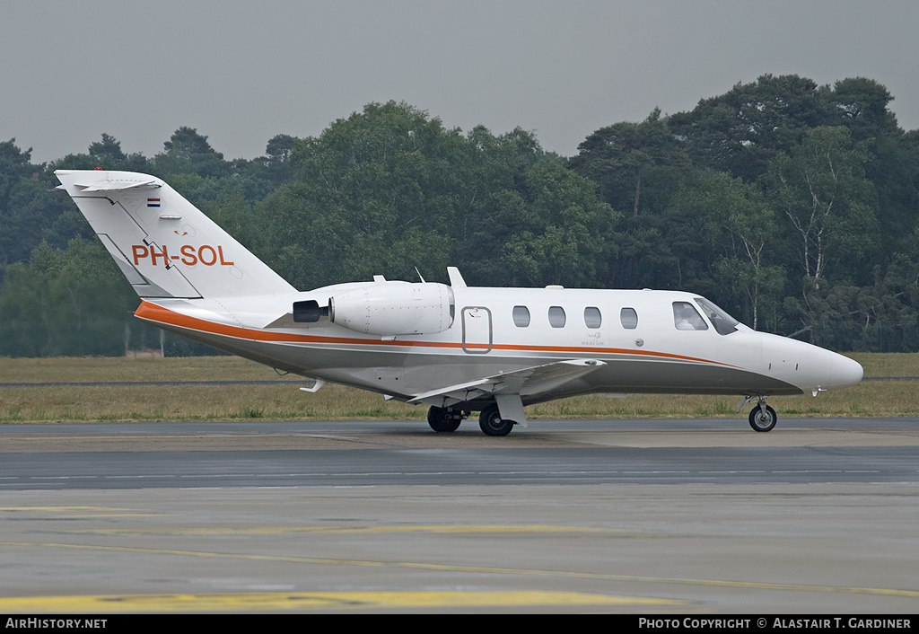 Aircraft Photo of PH-SOL | Cessna 525 CitationJet CJ1 | Solid Air | AirHistory.net #57871