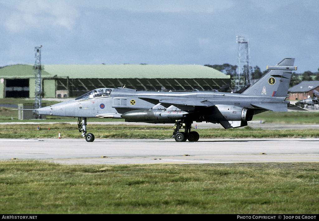 Aircraft Photo of XZ391 | Sepecat Jaguar GR3 | UK - Air Force | AirHistory.net #57880