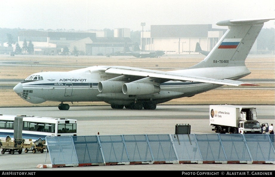 Aircraft Photo of RA-76468 | Ilyushin Il-76TD | Aeroflot | AirHistory.net #57894