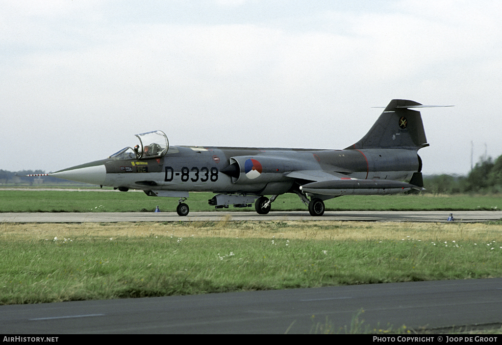 Aircraft Photo of D-8338 | Lockheed F-104G Starfighter | Netherlands - Air Force | AirHistory.net #57901