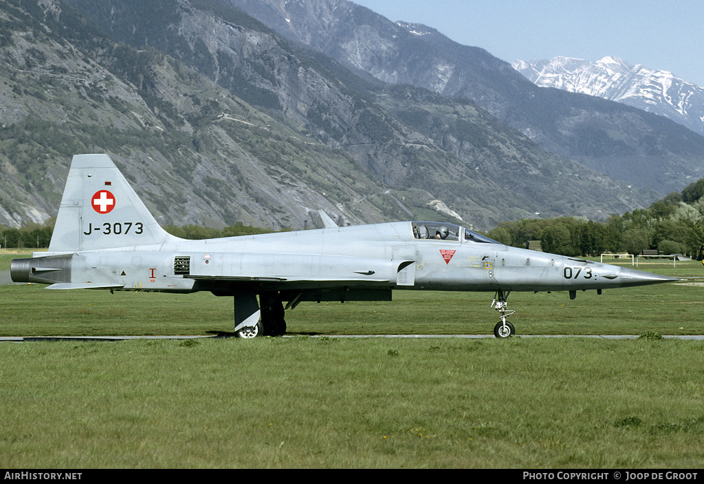 Aircraft Photo of J-3073 | Northrop F-5E Tiger II | Switzerland - Air Force | AirHistory.net #57915