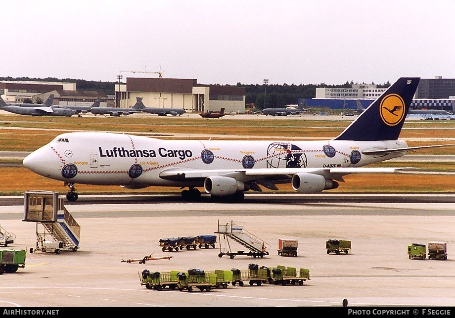 Aircraft Photo of D-ABZF | Boeing 747-230F/SCD | Lufthansa Cargo | AirHistory.net #57928