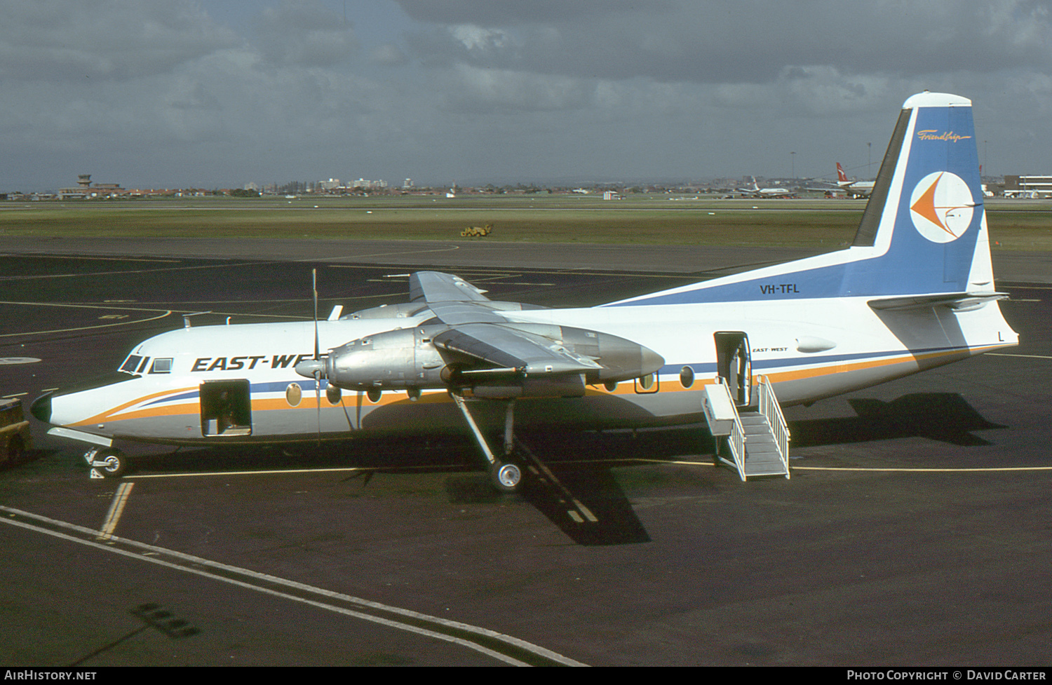Aircraft Photo of VH-TFL | Fokker F27-200 Friendship | East-West Airlines | AirHistory.net #57934