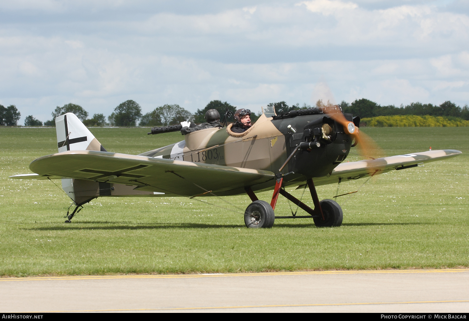 Aircraft Photo of G-BUYU / 1803/18 | Bowers Fly Baby 1A | Germany - Air Force | AirHistory.net #57936