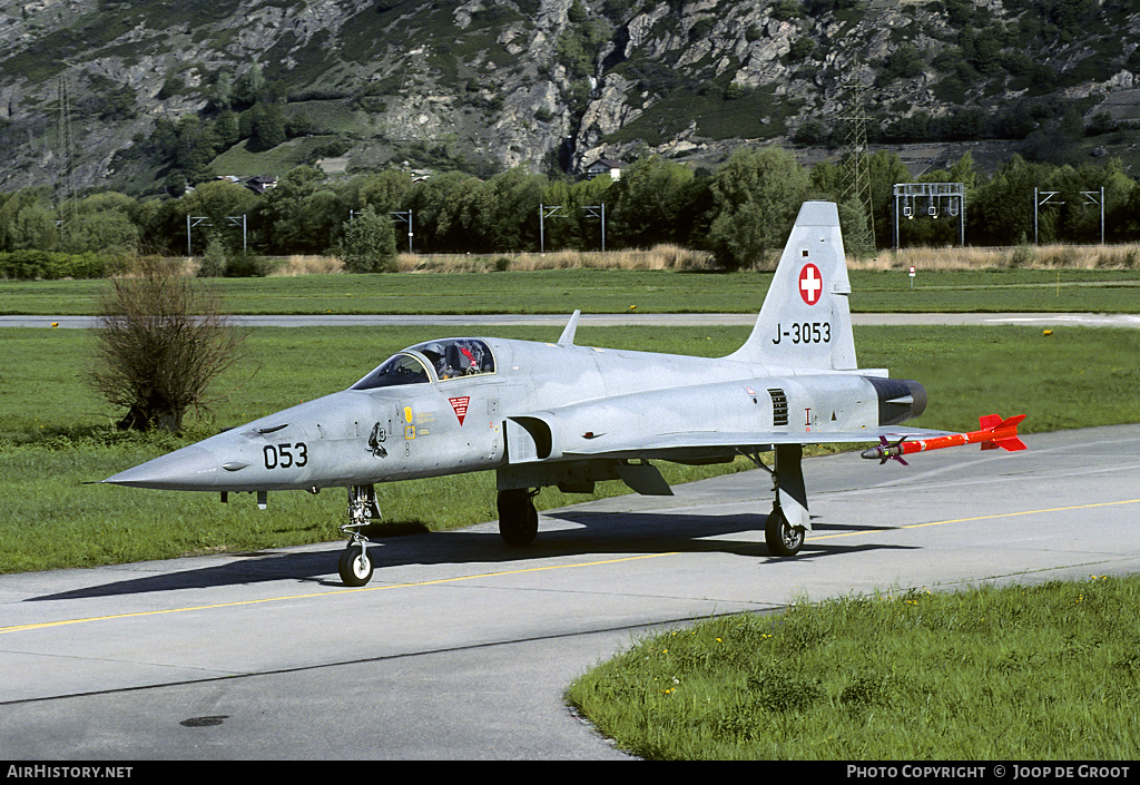 Aircraft Photo of J-3053 | Northrop F-5E Tiger II | Switzerland - Air Force | AirHistory.net #57942