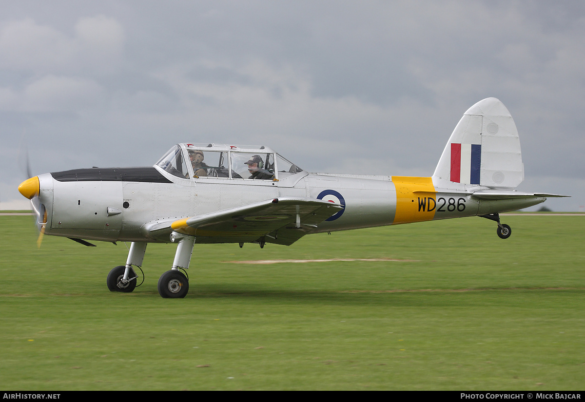 Aircraft Photo of G-BBND / WD286 | De Havilland DHC-1 Chipmunk Mk22 | UK - Air Force | AirHistory.net #57945
