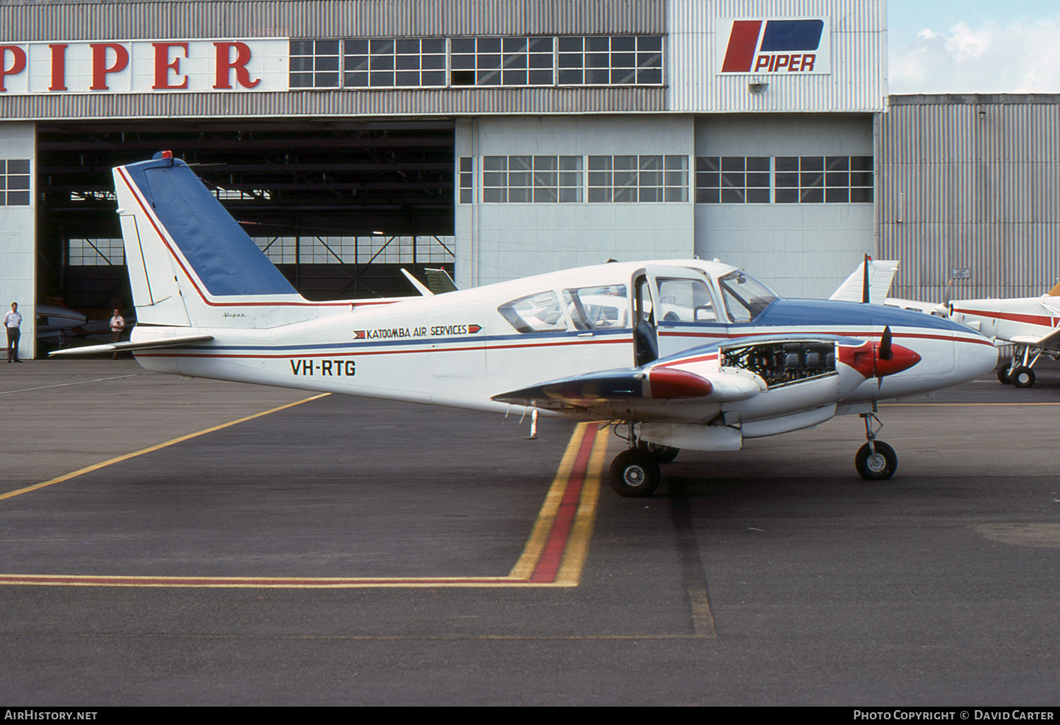 Aircraft Photo of VH-RTG | Piper PA-23-250 Aztec C | Katoomba Air Services | AirHistory.net #57957