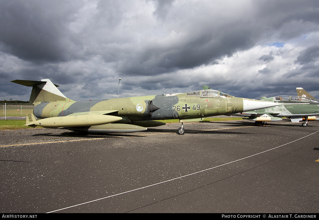 Aircraft Photo of 2649 | Lockheed F-104G Starfighter | Germany - Air Force | AirHistory.net #57984