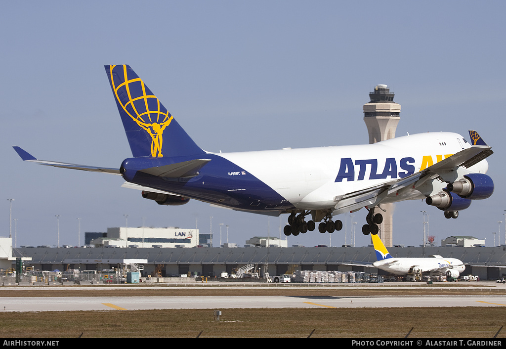 Aircraft Photo of N498MC | Boeing 747-47UF/SCD | Atlas Air | AirHistory.net #57996