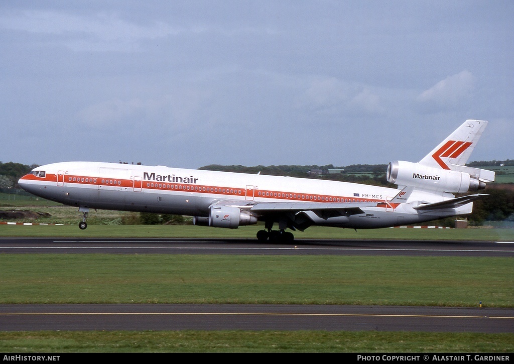 Aircraft Photo of PH-MCS | McDonnell Douglas MD-11CF | Martinair | AirHistory.net #58016