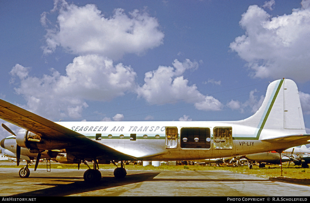 Aircraft Photo of VP-LIY | Douglas C54B-DC | Seagreen Air Transport | AirHistory.net #58019
