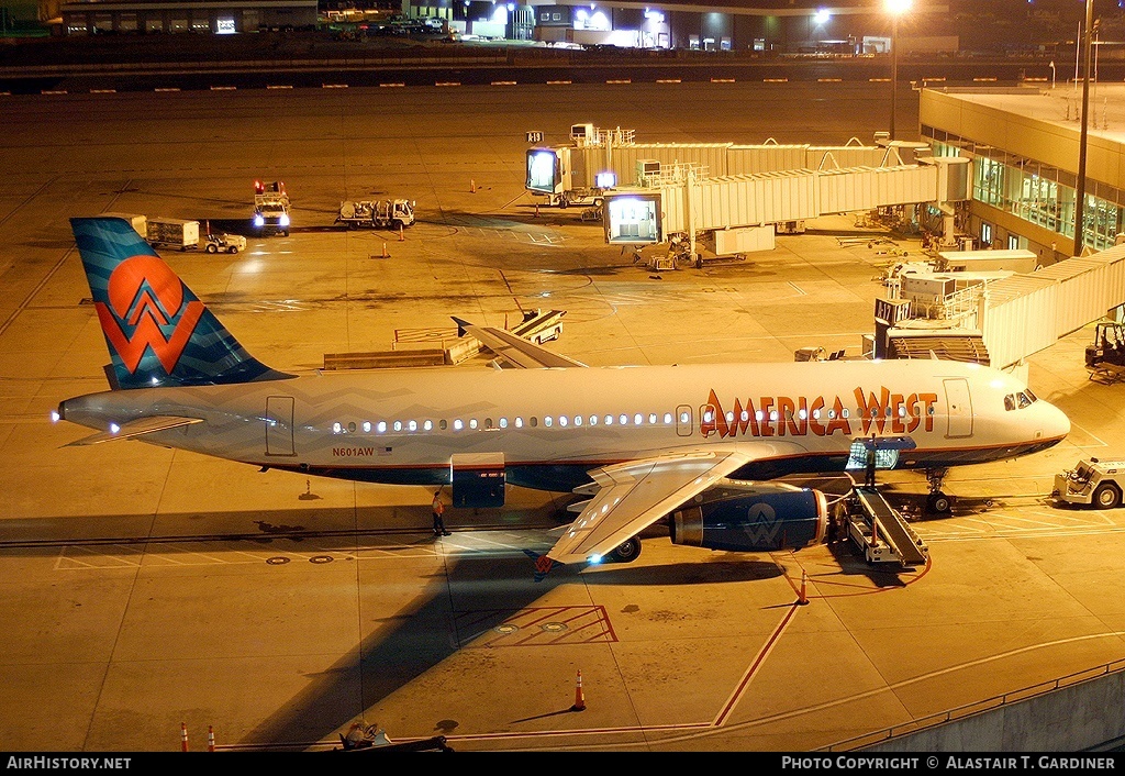 Aircraft Photo of N601AW | Airbus A320-232 | America West Airlines | AirHistory.net #58038