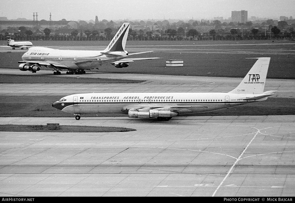 Aircraft Photo of CS-TBG | Boeing 707-382B | TAP - Transportes Aéreos Portugueses | AirHistory.net #58044